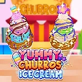 play Sorvete de Churros Delicioso