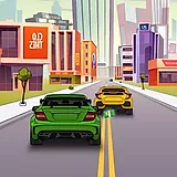 play Tráfego de Carros 2D
